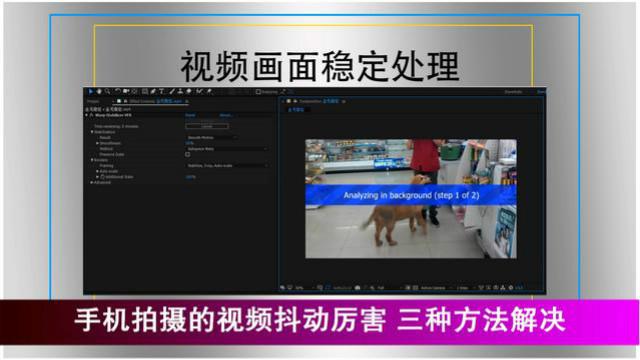 视频抖动处理软件