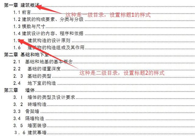 什么是word目录结构图