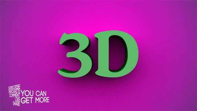 3d字体特效软件