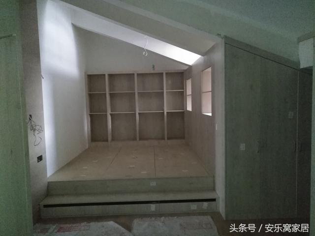 阁楼家具柜效果图