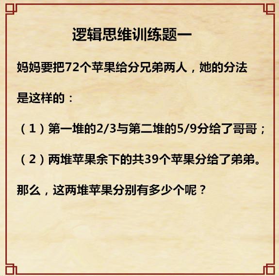 逻辑思维题软件