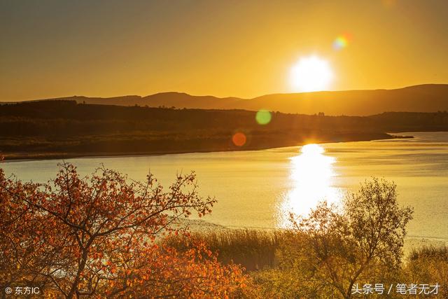 清晨江边美景的句子