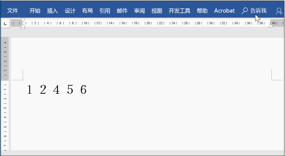 word数字字体