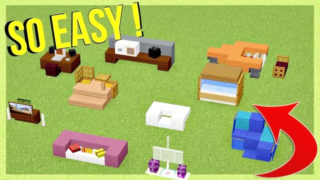 我的世界家具设计图