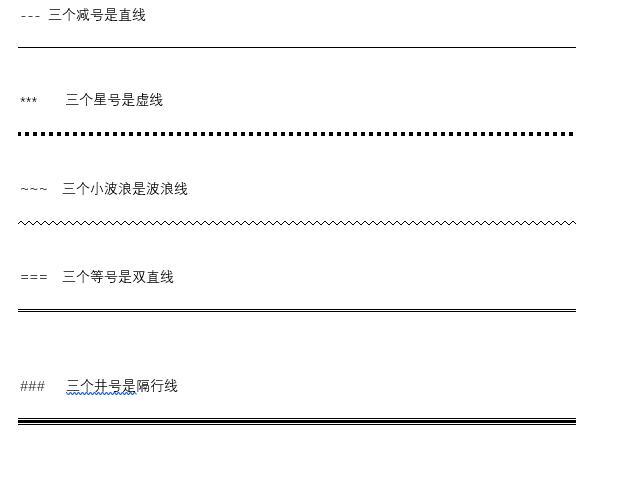 word打字有虚线