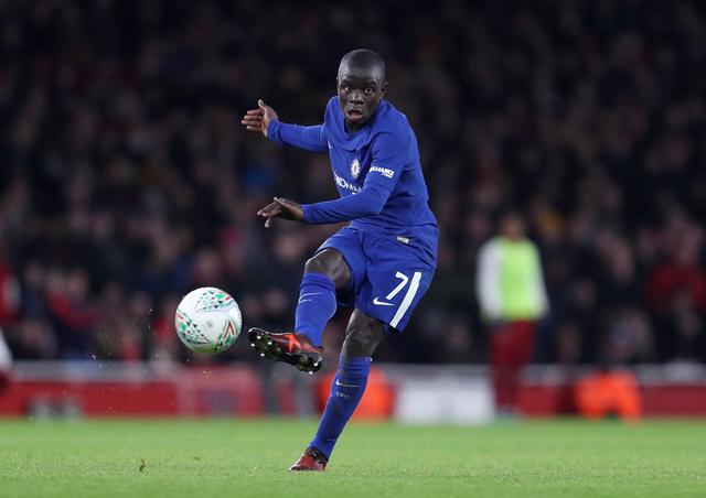 英超跑动距离排行:坎特跑不死 阿森纳跑动居