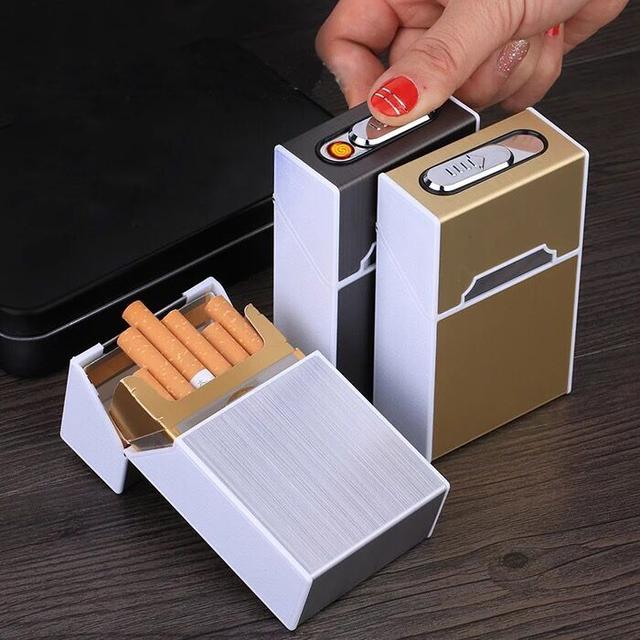 有了这款充电打火机烟盒,谁还用打火机