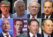 Super plute times: The fortune of these 8 people carries global half population on the head