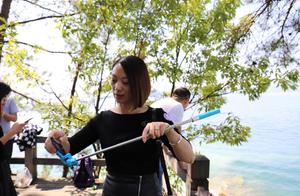 Beauty of scenery of 1000 islands lake is pictures