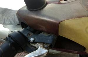 Electric car encounters brake to be ineffective to