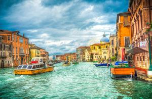 Venice of romantic water city