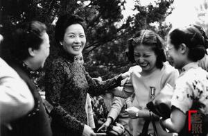 The Song Meiling old photograph after war of resis