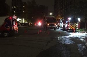 Leak of material of radioactivity of research orga