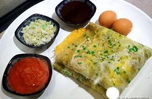 Breakfast map of the Chinese after all the breakfa