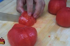 Tomato fries the practice with the most delicious egg, simple and delicate, what to see the practice