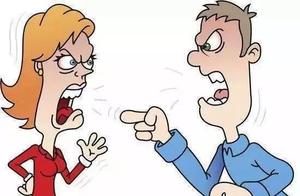 Husband and wife quarrels after all who should acknowledge a mistake first, either who became wrong