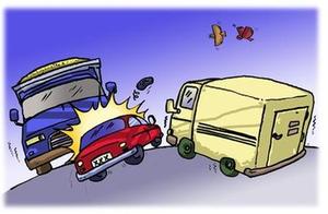 Was traffic accident procrastinating to be not han