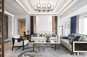 132 ㎡ contemporary Chinese style 4 bedrooms, low-