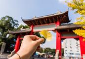 Campus of university of famous college Sichuan admires our country