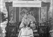 Exceed high-definition and precious old photograph: Empress dowager of happiness of kind of big clea