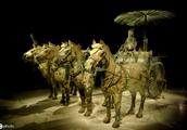 More valuable than military forces tomb figure cupreous car horse: Underground was buried 2000 old,