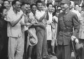 War of resistance against aggression 1940, in the center of Jiang Jieshi angrily rebuke of military