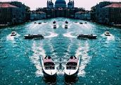 God was in lachrymal shedding Venice, glittering and translucent city resembles floating in the roma