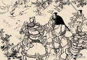 The Three Kingdoms 454: Guan Yu guards Hua Rong, c
