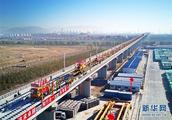 Beijing Zhang Gaotie begins comprehensive lay a railway track