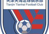The net passes badge of team of Tianjin day sea to