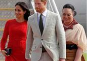 See Williams prince couple visit a country, see Harry prince couple again, two pairs of bearing diff