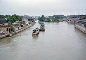 The Grant Canal of 80 time, emperor of Yang of the Sui Dynasty is built 1300 old hind, still shippin