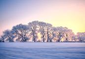 描写冬季早晨雪景的诗句