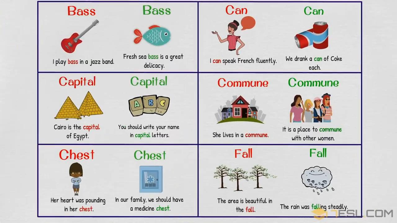 6组经常会混淆的英语同形异义词 homo - 今日