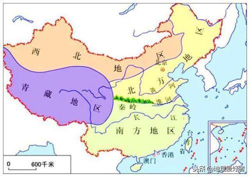 秦岭一淮河一线是我国的一条重要地理分界线 
