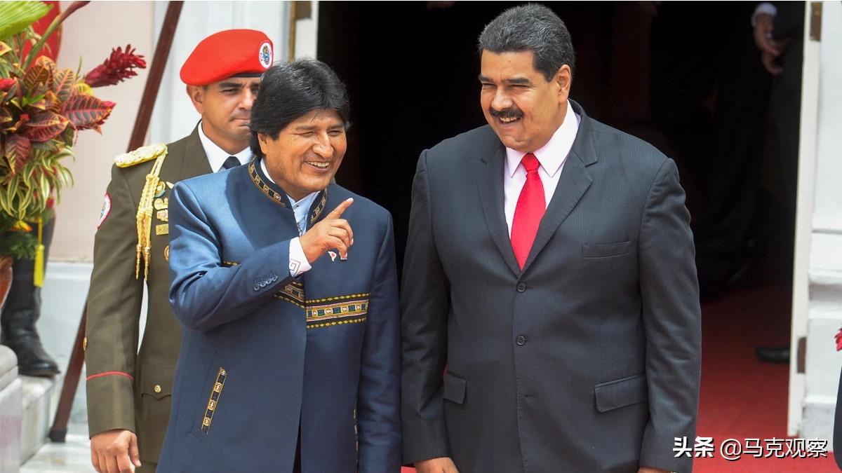 2月1日玻利维亚总统莫拉莱斯访问委内瑞拉 - 今