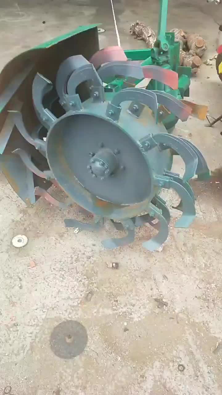 手工制作汽车后桥改装旋耕机,特别好使,老铁有学习的进来