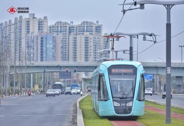 智谷关注官宣成都地铁3号线二三期和有轨电车今天一起开通