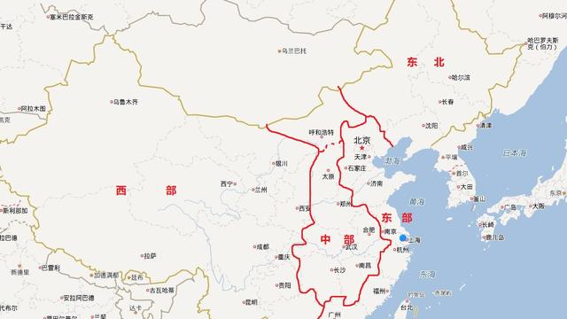 中国地理分区经济总量_中国四大地理分区图