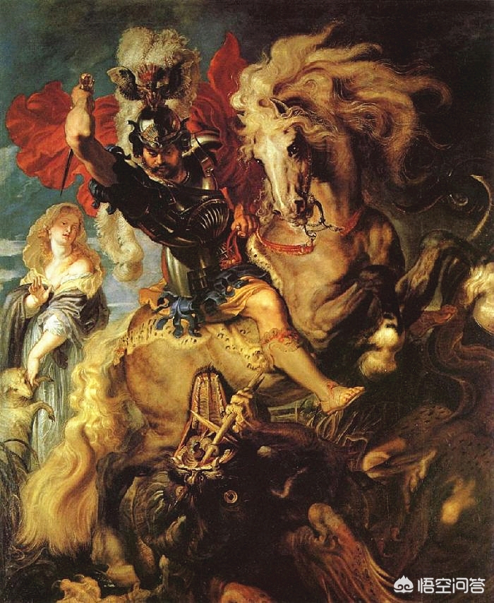 德国籍油画家鲁本斯(1577年——1640年)创作于1625年的《西门与佩罗》