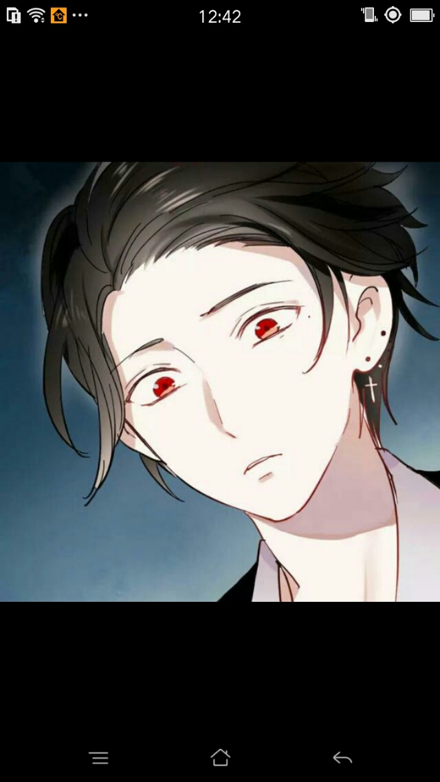 有没有漫画男神红色眼睛的图片?-网友观点