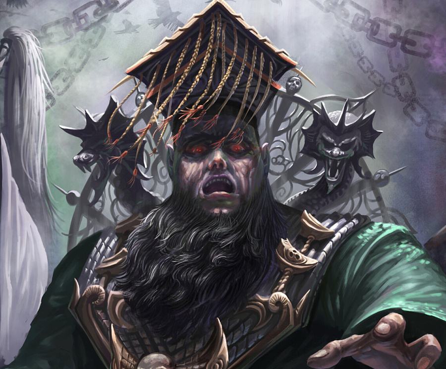 因为阎罗王是鬼王.