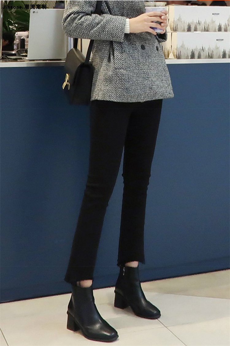 喇叭裤配什么鞋子好看